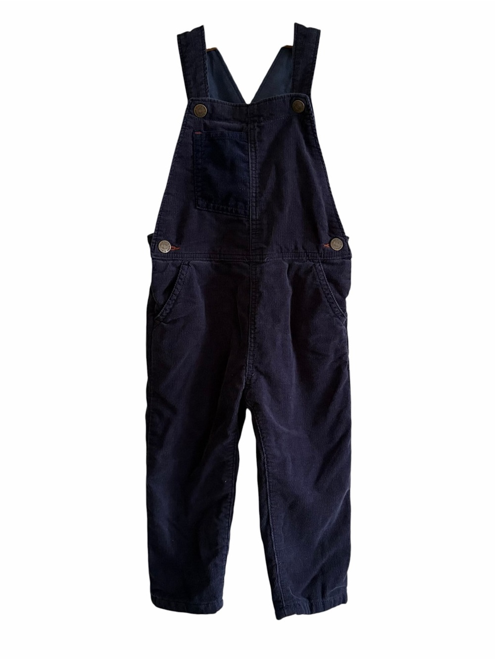 Zara Navy Corduroy Overalls for Kids